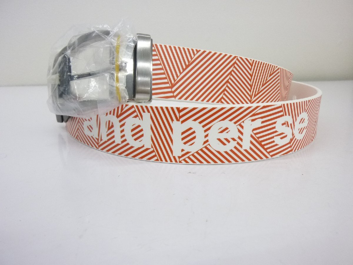 正規品☆MARK&LONA マーク&ロナ☆Vector pin Belt 全面ロゴ 正規品☆MARK&LONA マーク&ロナ☆Vector pin Belt 全面ロゴ