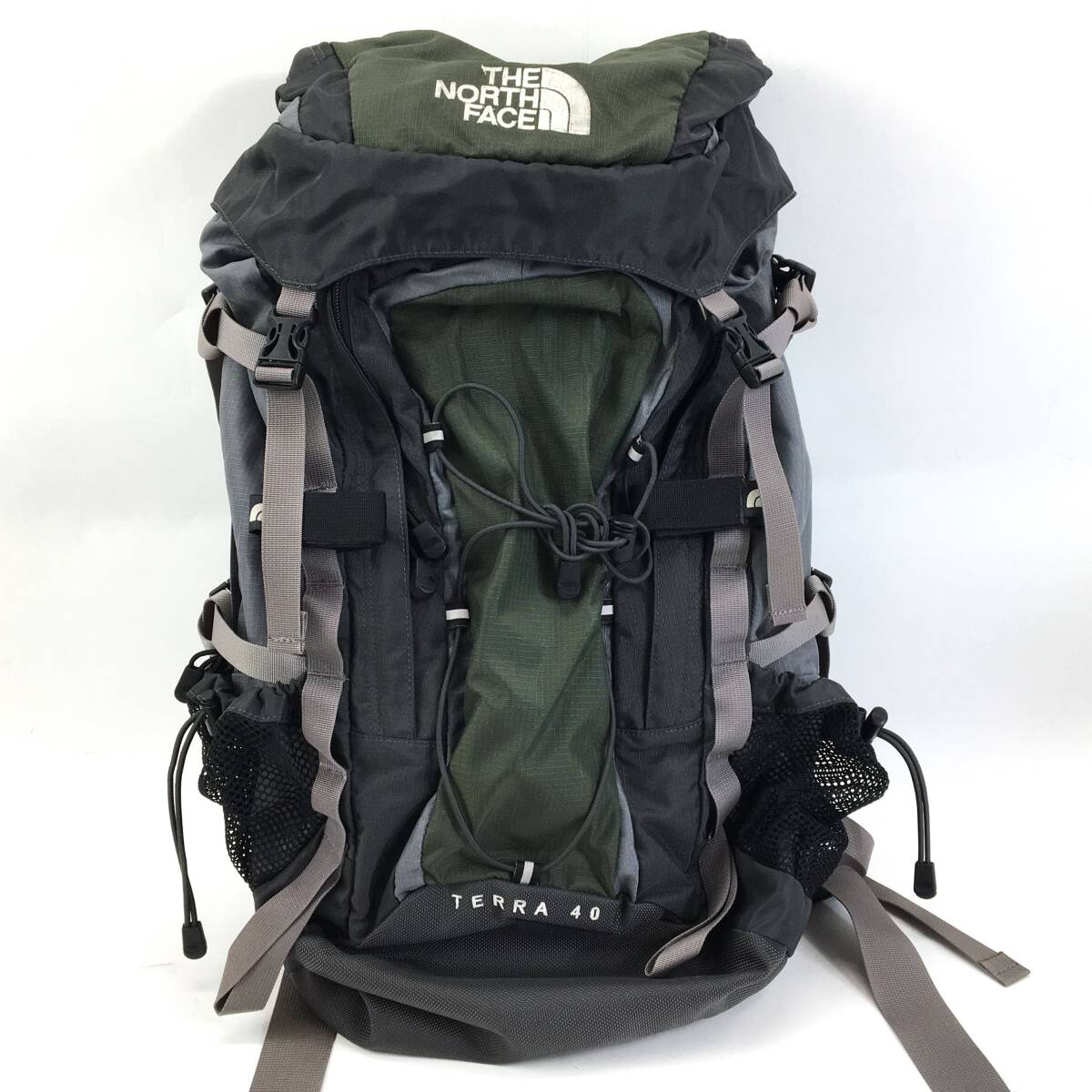 THE NORTH FACE/ザ ノースフェイス 登山用 リュックサック トレッキング バッグ バックパック TERRA/テラ 40 カーキ RN61661 25a菊MZ