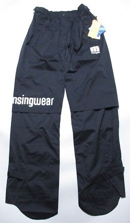 新品 マンシングウェア ゴルフ　ストレッチ レインパンツ 定価22000円 レディス/Lサイズ/MEWTJG01/ブラック