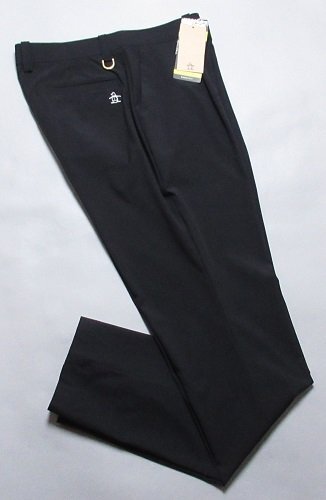 新品 マンシングウェア ゴルフ　春/秋 1タックストレッチパンツ 定価19800円/W88/MGMVJD10/ブラック