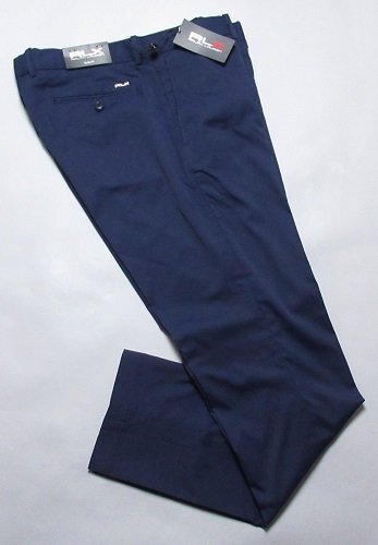 新品 ラルフローレン RLX ゴルフ　スリム フィット ストレッチパンツ 定価25300円/34(88-90)/MNXGPNT17620063/ネイビー
