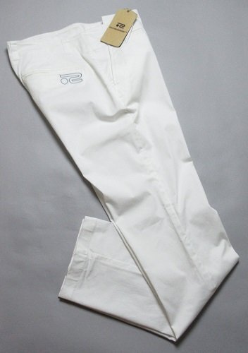新品 ロサーセン/ROSASEN ゴルフ　春/夏/秋 4WAYストレッチチノパンツ 定価13200円/W88/044-76311/ホワイト