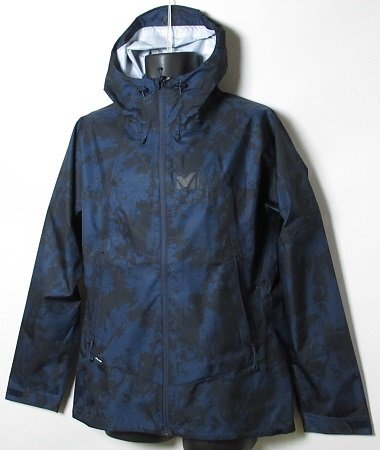新品 ミレー/MILLET　防水透湿 フィッツ ロイ ジャケット メンズ/定価22000円/日本-Lサイズ/MIV9706/ネイビー