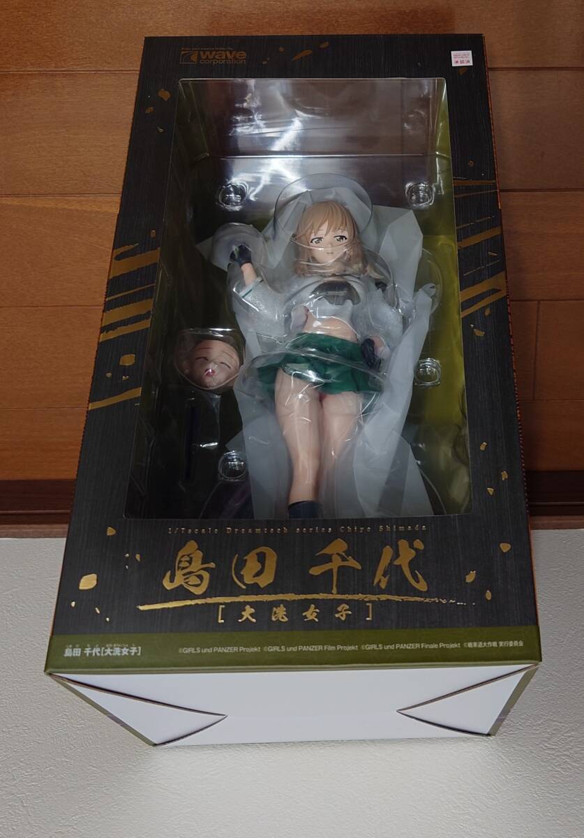 開封品 島田千代 大洗女子 1/7 スケール フィギュア Dream Tech 開封品 島田千代 大洗女子 1/7 スケール フィギュア Dream Tech