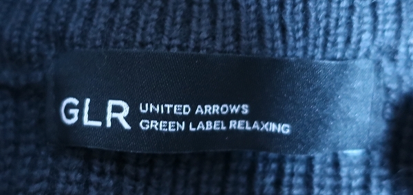 4-3853/GREEN LABEL RELAXING ウール混ハーフジップニット グリーンレーベルリラクシング _画像3