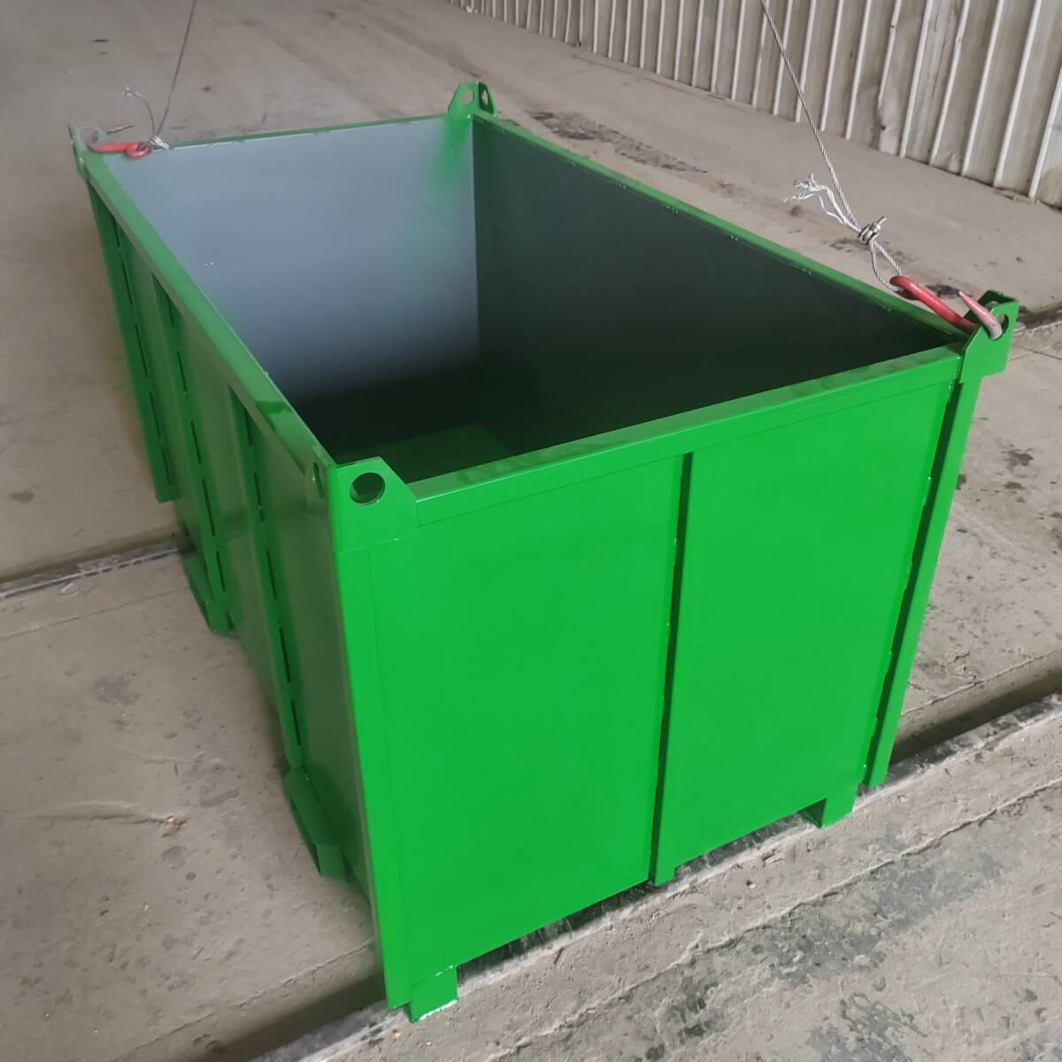 千葉発 2m3 バッカン 産廃 ボックス 大型 ゴミ箱 鉄箱 千葉発 2m3 バッカン 産廃 ボックス 大型 ゴミ箱 鉄箱