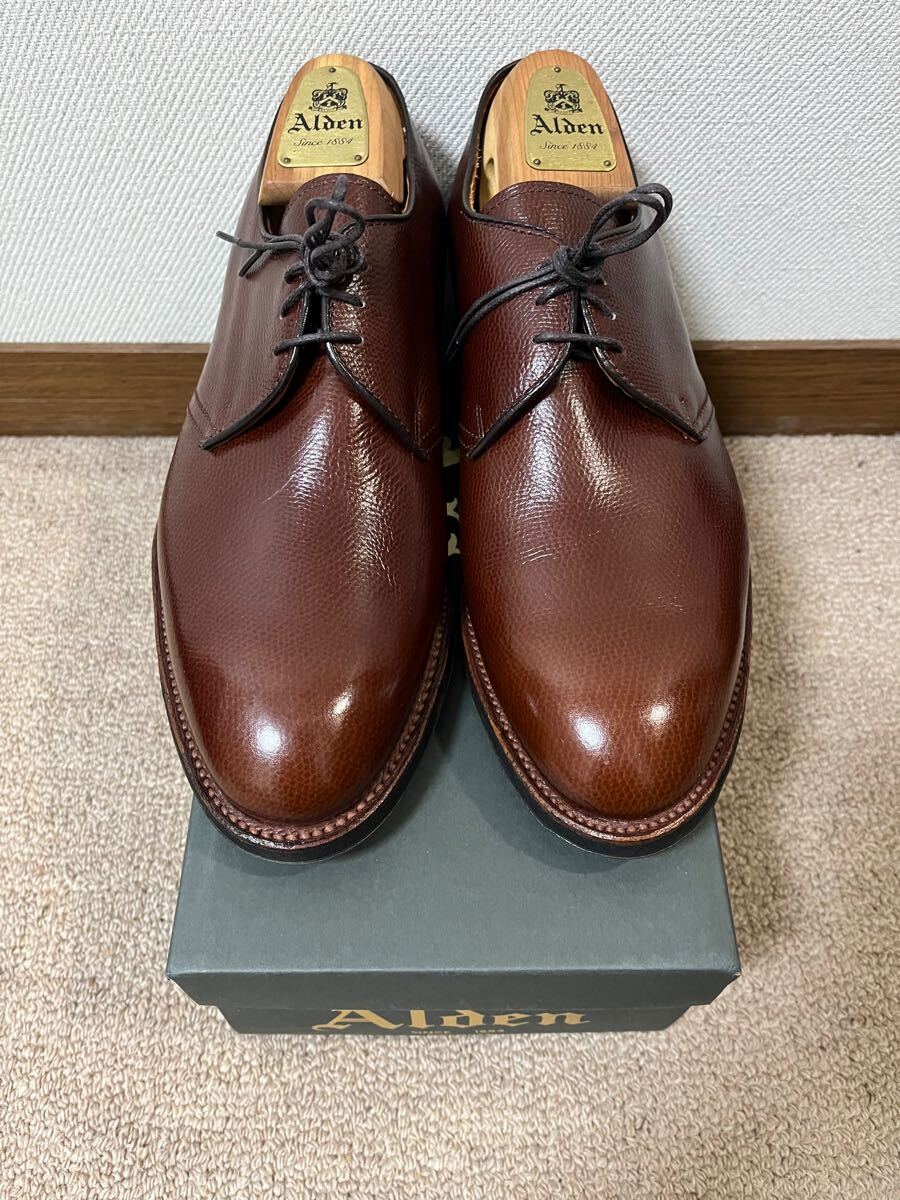 新品 オールデン グレインカーフレザー 942C US9D ブラウン 新品 オールデン グレインカーフレザー 942C US9D ブラウン