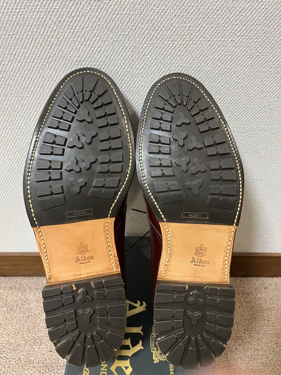 新品 オールデン グレインカーフレザー 942C US9D ブラウン 新品 オールデン グレインカーフレザー 942C US9D ブラウン