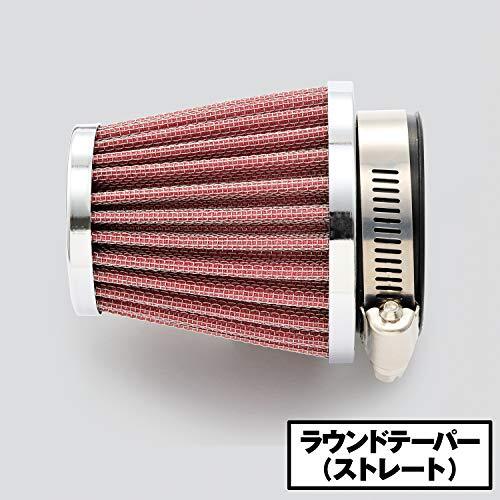 デイトナ パワーアドバンス バイク用 エアフィルター 取付口径φ49 PE28キャブ ラウンドテーパー ストレート パワーフィルター 63373_画像7