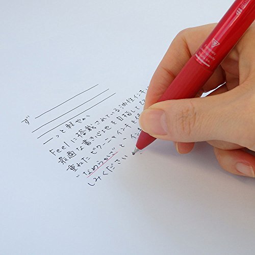 ぺんてる 多機能ボールペン フィール 2+S 0.5 BXWB355MB メタリックレッド_画像2