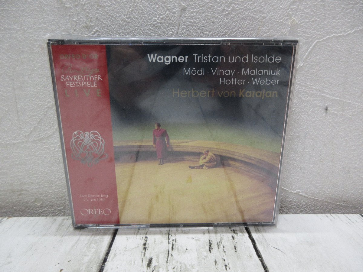 c 58 KARAJAN / WAGNER: TRISTAN UND ISOLDE 3CD 【星見】