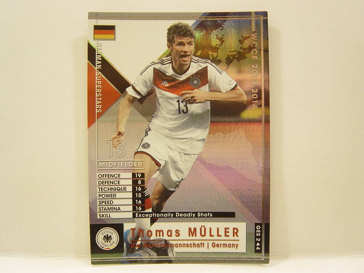 ■ WCCF 2013-2014 GES トーマス?ミュラー　Thomas Muller 1989 Germany　FC Bayern Die Mannschaft 13-14 Superstars