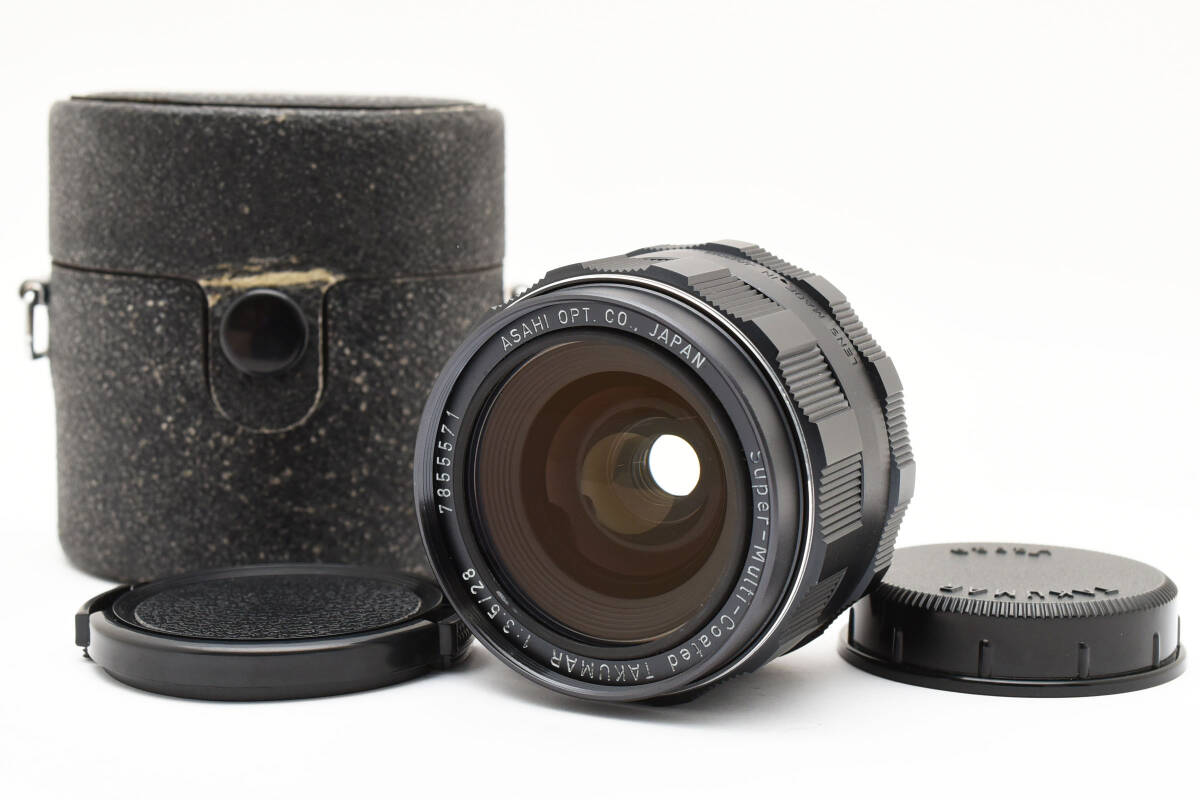[ б/у прекрасный товар ] Pentax ta медведь -Pentax SMC Takumar 28mm f3.5 Wide Angle Lens for M42 Mount 2339952