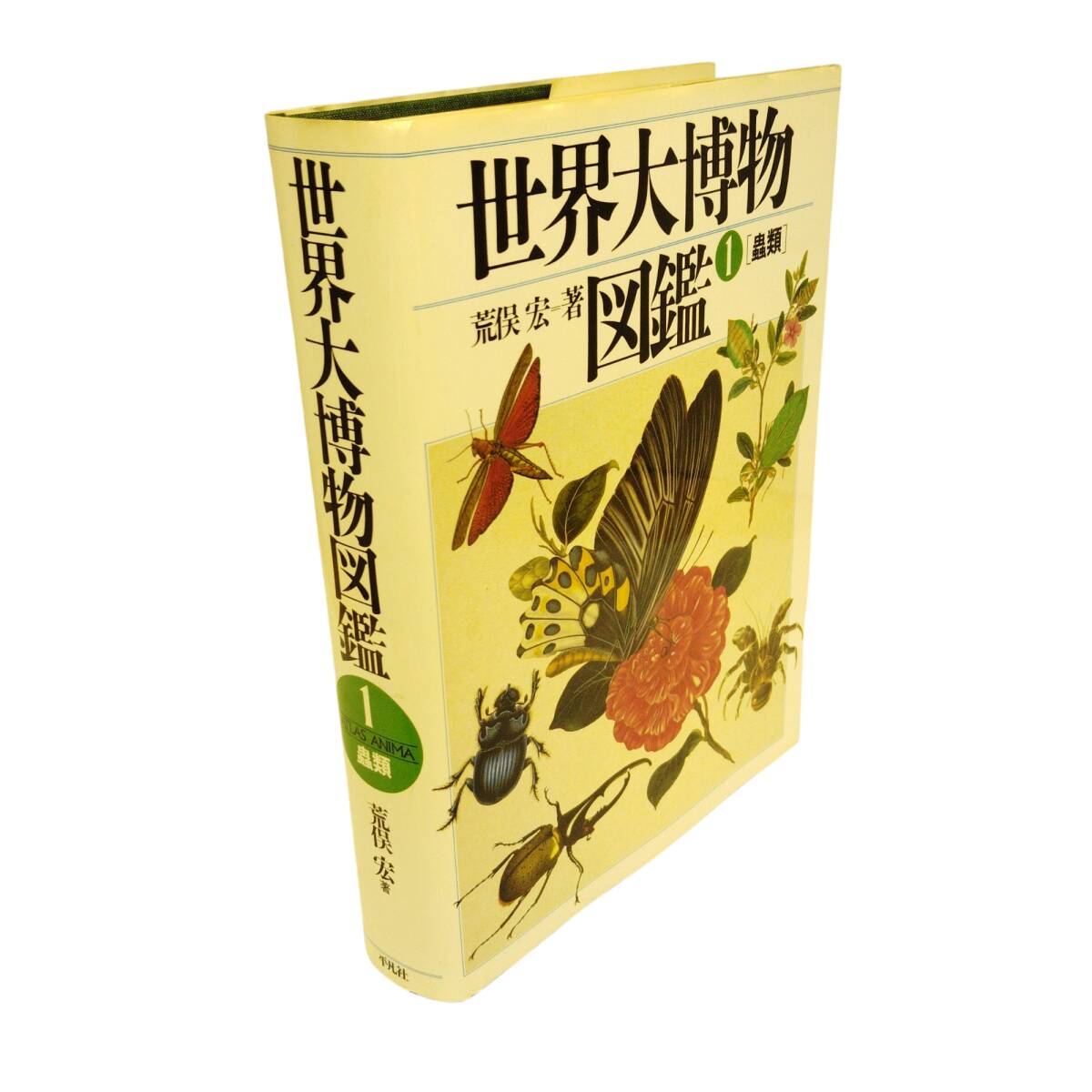 X01008 書籍 世界大博物図鑑1[蟲類] 大自然 希少蟲別 荒俣宏(著) 大型本 1991年刊行 569ページ 平凡社出版 初版第7刷 2004年発行