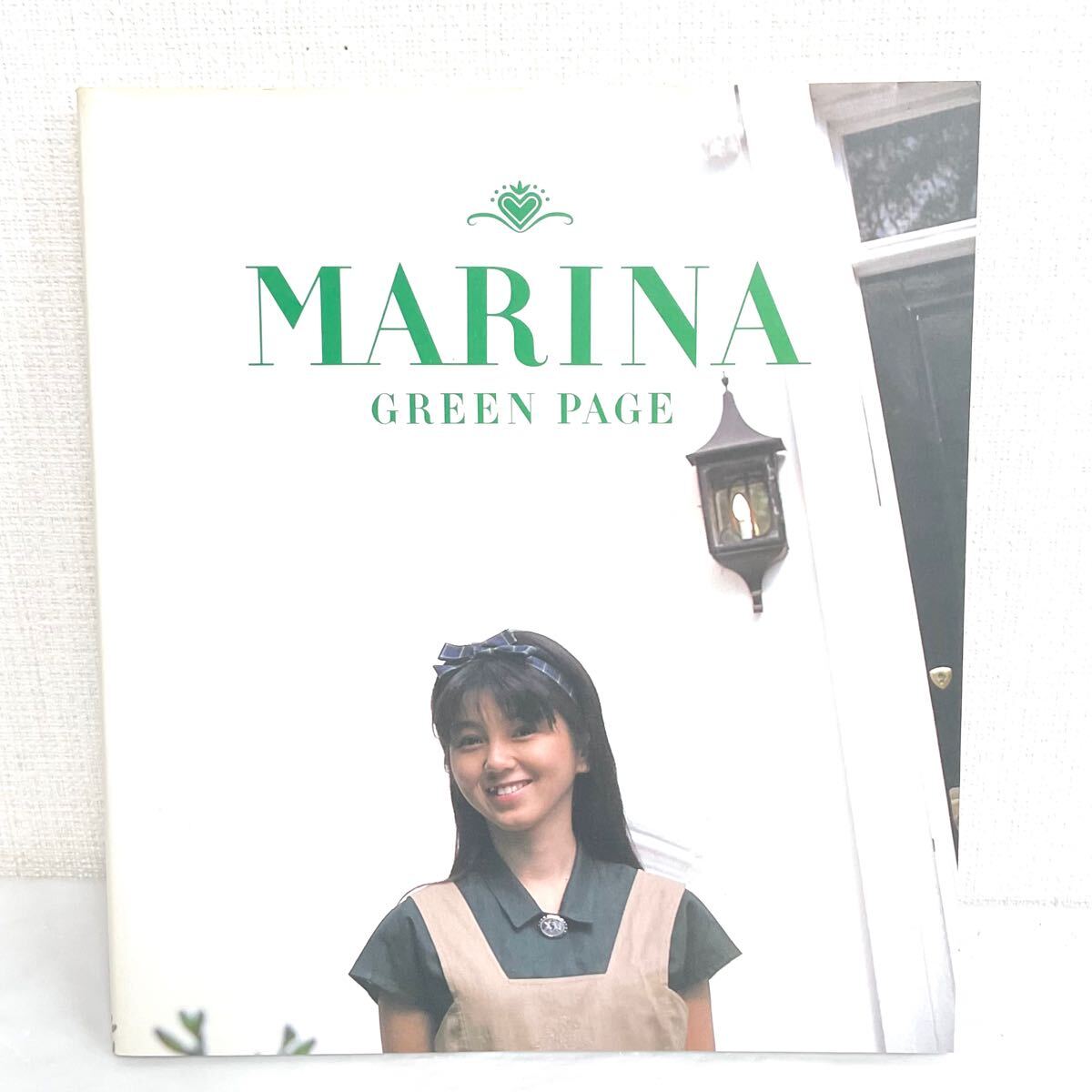 F01030 書籍 渡辺満里奈写真集 GREEN PAGE CBSソニー出版 1987年8月13日第1刷発行 撮影 大川直人