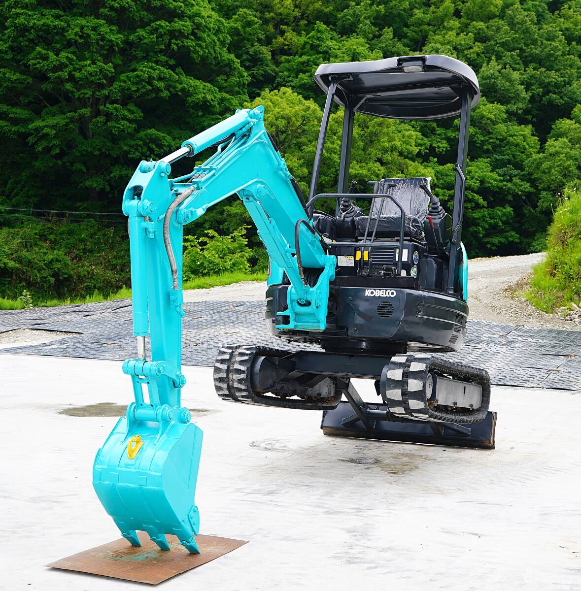  Kobelco SK20SR-5 гидравлический экскаватор! трубы скоростей резиновая гусеница 4WAY мульти-! Yumbo KOBELCO Kobelco строительная техника резиновая гусеница SK20SR