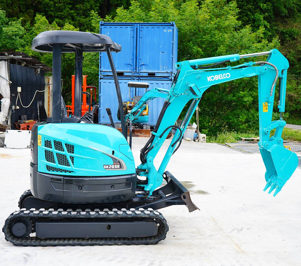 Kobelco SK20SR-5 гидравлический экскаватор! трубы скоростей резиновая гусеница 4WAY мульти-! Yumbo KOBELCO Kobelco строительная техника резиновая гусеница SK20SR