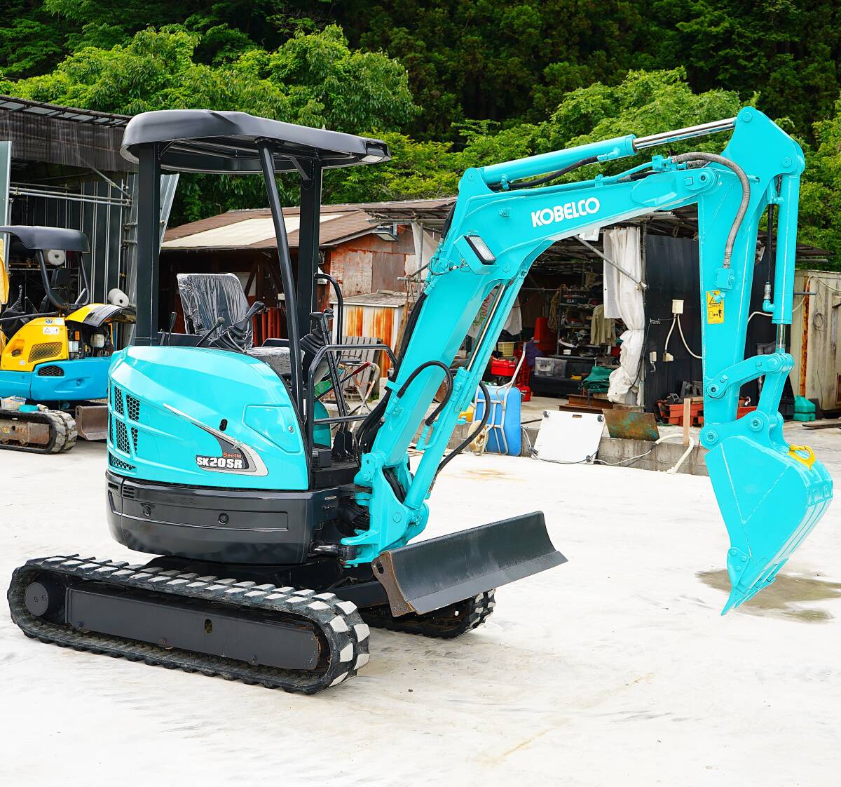  Kobelco SK20SR-5 гидравлический экскаватор! трубы скоростей резиновая гусеница 4WAY мульти-! Yumbo KOBELCO Kobelco строительная техника резиновая гусеница SK20SR