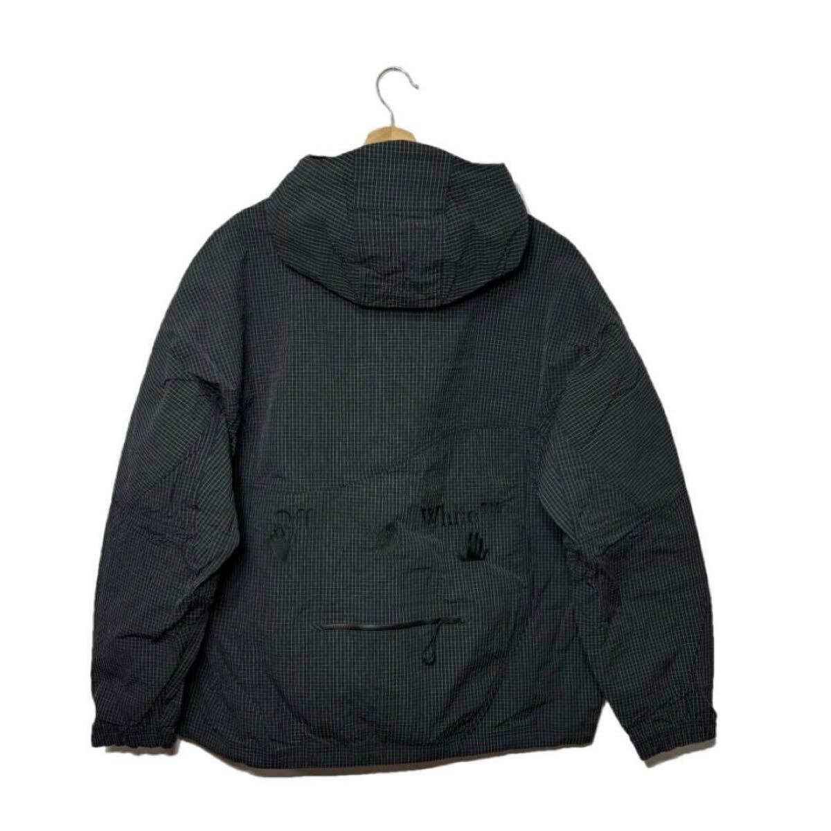 新品 ナイキ x オフホワイト メンズ アノラック ブラック XL 新品 ナイキ x オフホワイト メンズ アノラック ブラック XL