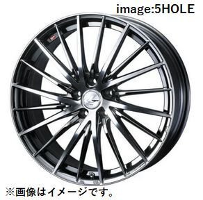 個人宅発送可能 ウエッズ Weds 16X6.0J +42 4穴 PCD100 BMCMC ホイール 1本 LEONIS FR レオニス・エフアール (41664)
