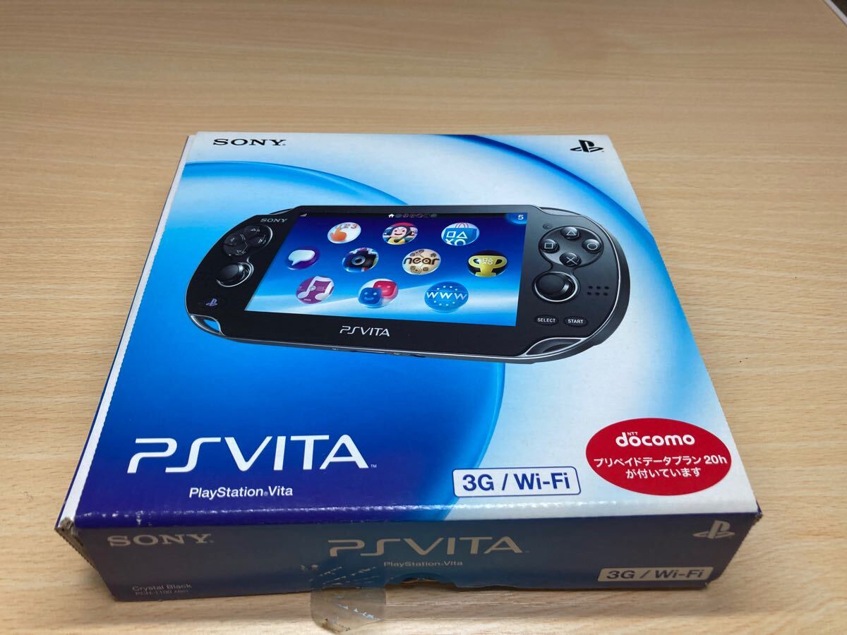 美品　PSVITA1000ブラック　付属品あり　 SONY ソニー PlayStation Vita PCH-1100