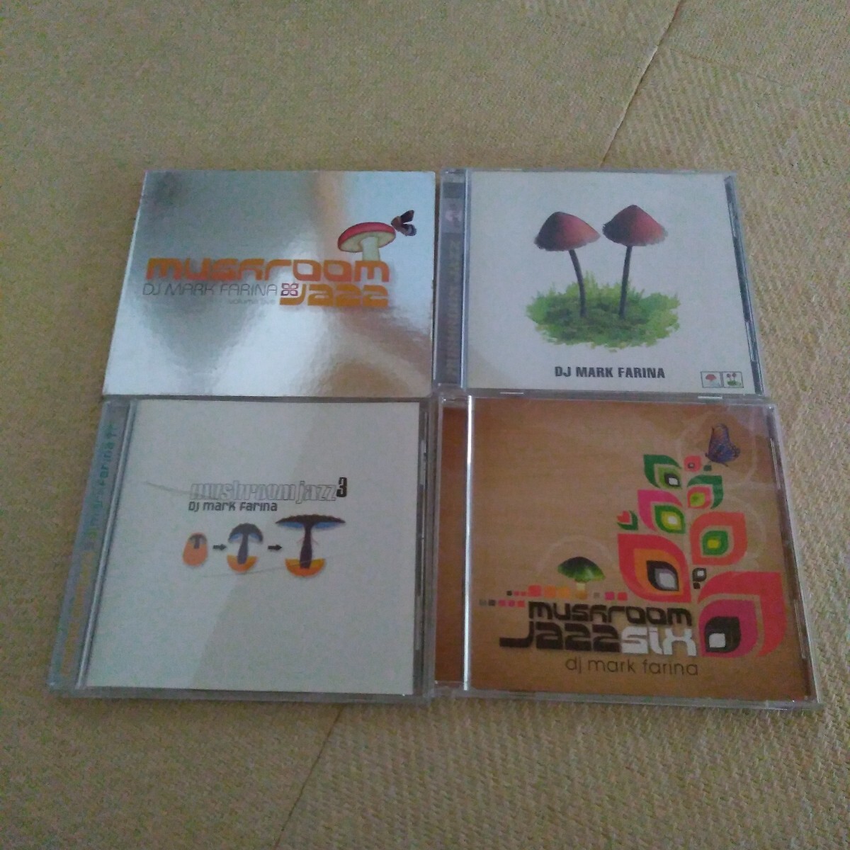 MUSHROOM JAZZ CD セット 4枚 ダンス ブレイクビーツ オムニバス コンピレーション マッシュルーム ジャズ