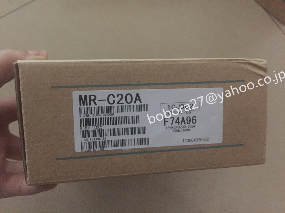 新品 MITSUBISHI/三菱 MR-C20A サーボアンプ