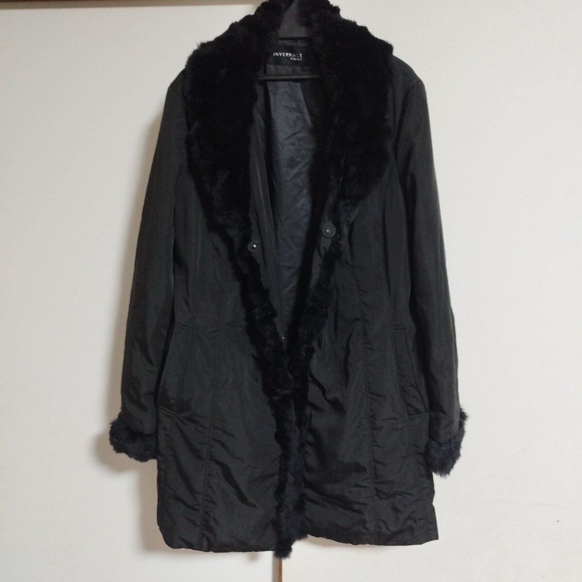 柔らかく軽量 中綿 ジャケット 黒 ふわふわ レディース_画像1