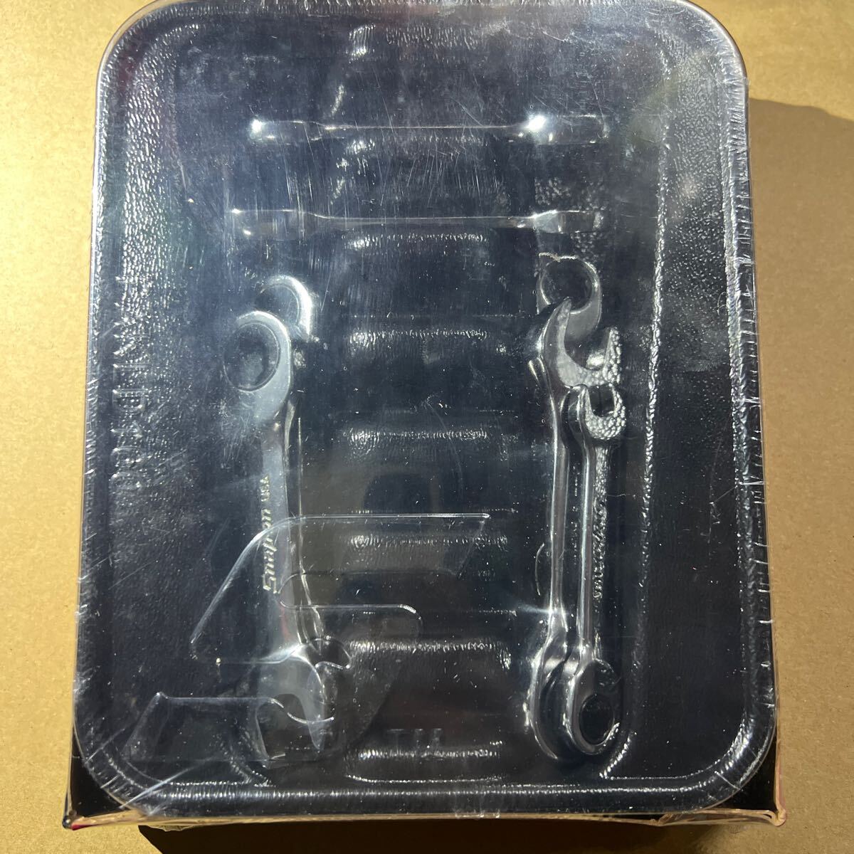 スナップオン Snap-on OXKRM707 7個12ポイントメトリック0°オフセットショートラチェットコンビネーションレンチセット 8-14