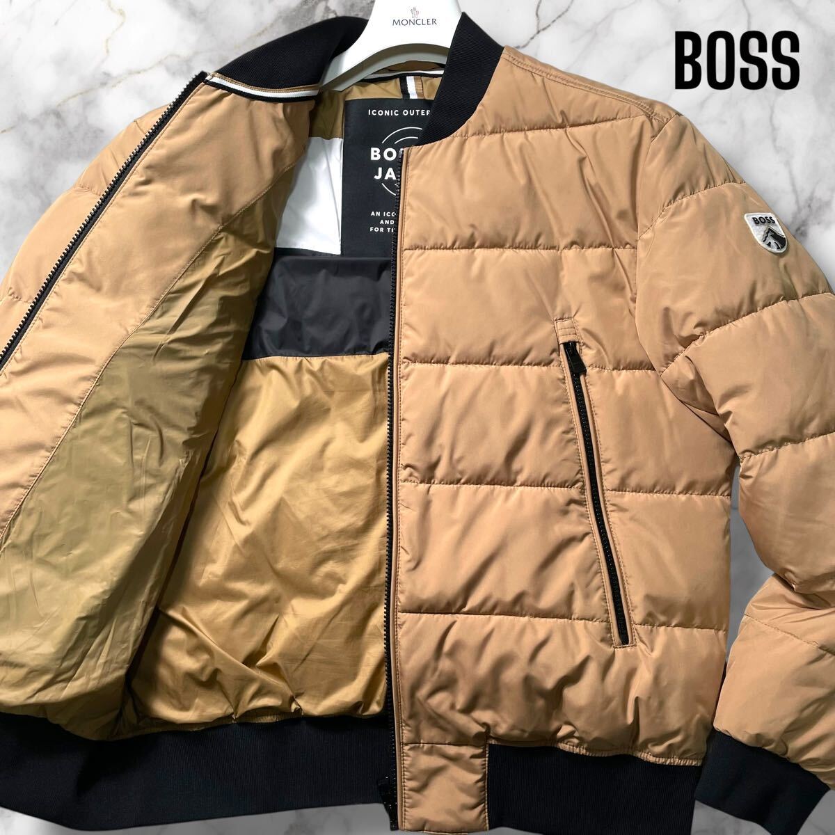 未使用級!!!現行タグ!!!【L】HUGO BOSS ボンバージャケット 未使用級!!!現行タグ!!!【L】HUGO BOSS ボンバージャケット