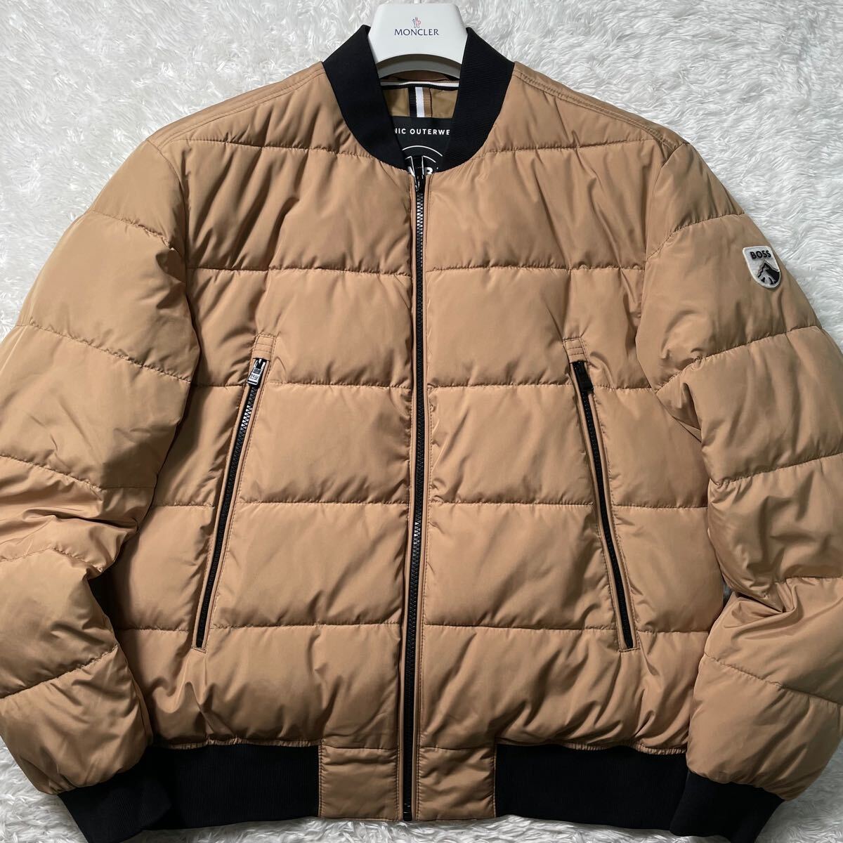 未使用級!!!現行タグ!!!【L】HUGO BOSS ボンバージャケット 未使用級!!!現行タグ!!!【L】HUGO BOSS ボンバージャケット