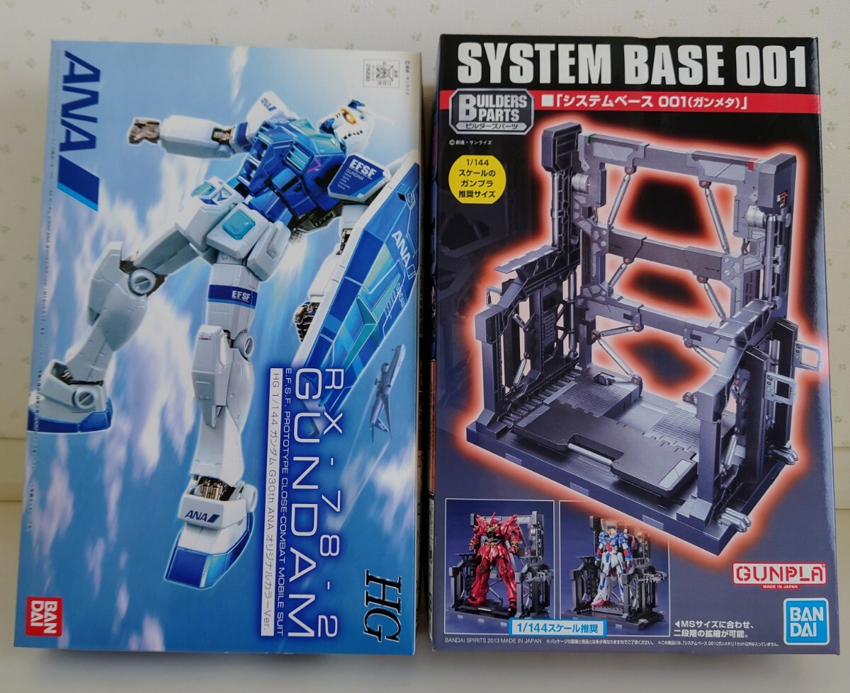 ANA搭乗者限定 ガンダム RX-78-2 HG 1/144 ANAオリジナルカラー ANA搭乗者限定 ガンダム RX-78-2 HG 1/144 ANAオリジナルカラー