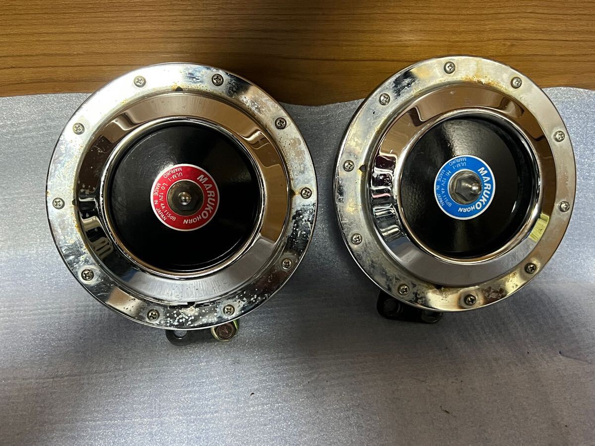 音出しOK MARUKO マルコホーン ホーン クラクション ULM-I 12V 音出しOK MARUKO マルコホーン ホーン クラクション ULM-I 12V