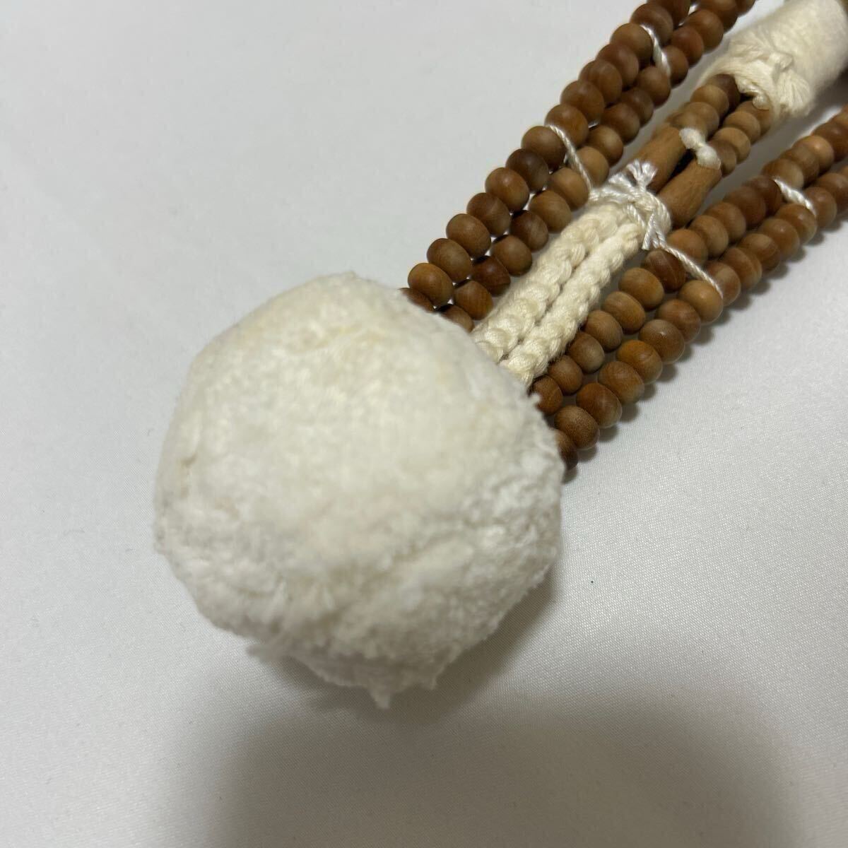 未使用品 日蓮宗【念珠】【白檀】 威儀具 仏具 法具 寺院 袈裟 未使用品 日蓮宗【念珠】【白檀】 威儀具 仏具 法具 寺院 袈裟