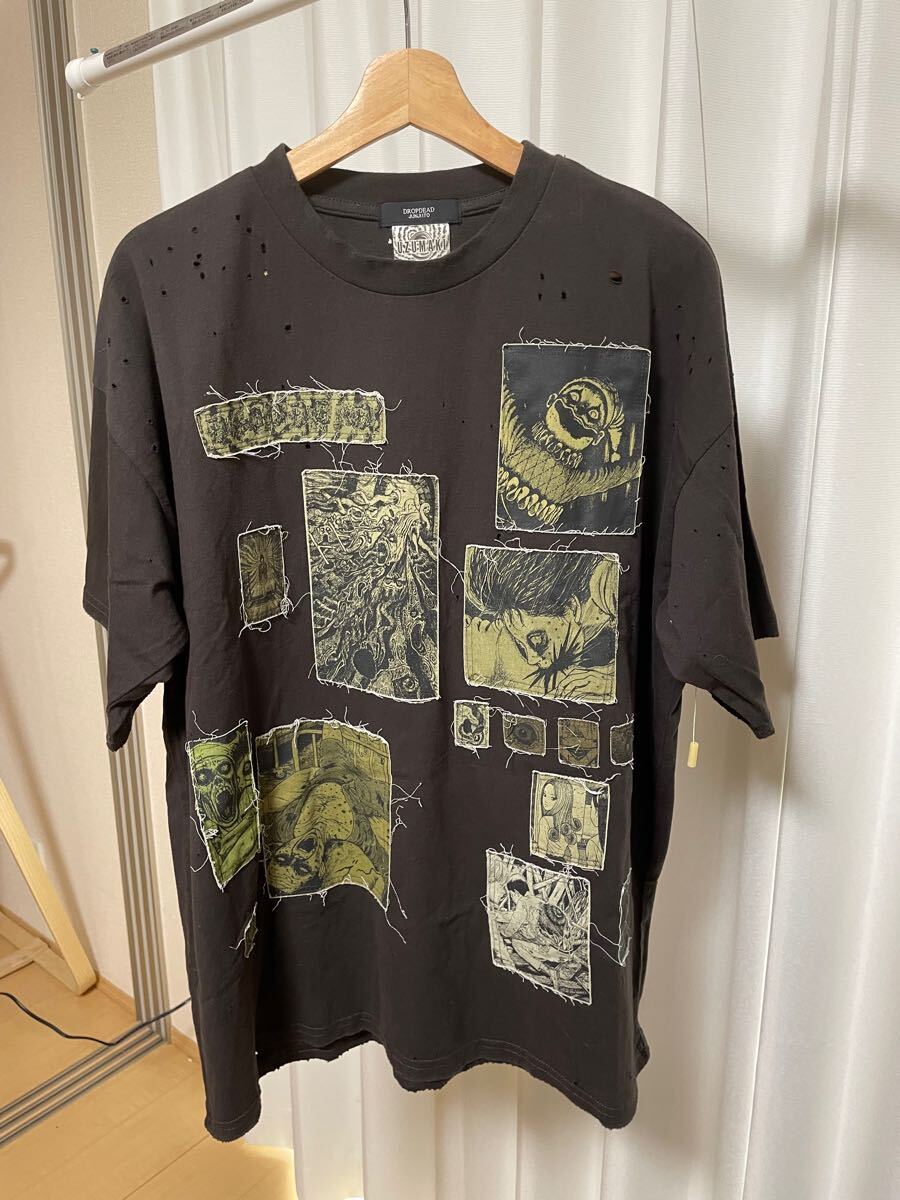 Drop dead clothing JUNJI ITO 「TWISTED SOULS」　Tシャツ　サイズM