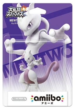 新品未開封　amiibo アミーボ ミュウツー　(大乱闘スマッシュブラザーズシリーズ)