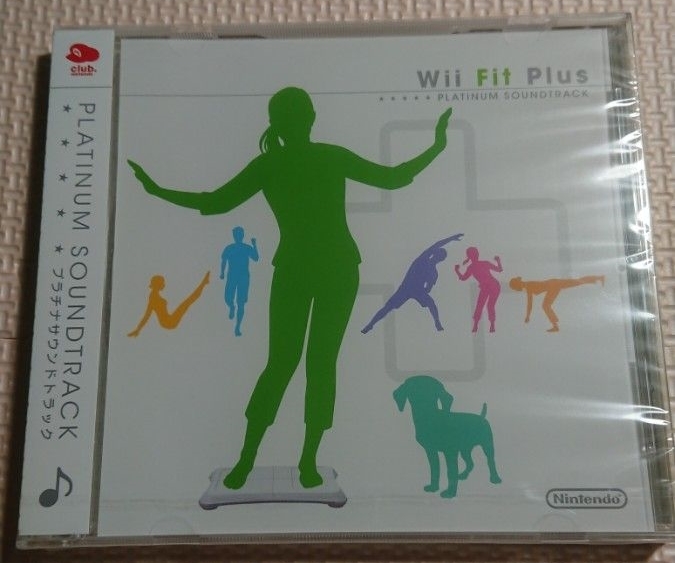 新品未開封CD　 WiiFit Plus ウィーフィットプラス プラチナサウンドトラック