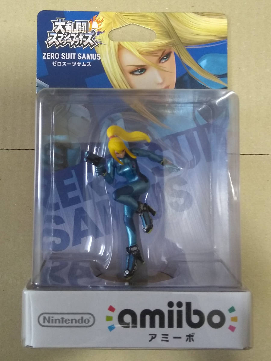 新品未開封　amiibo ゼロスーツサムス(大乱闘スマッシュブラザーズシリーズ)