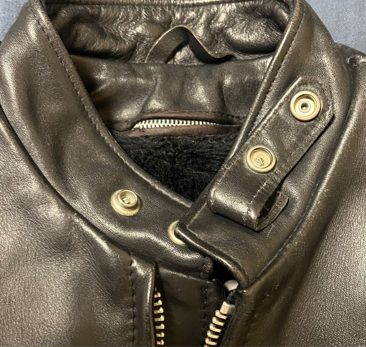 Schott サイズ40 シングルライダース 641