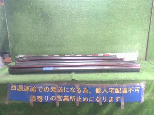 日産 ジューク ニスモ RS NF15 サイド スポイラー エアロ 左右セット 76852-3YW0A 76853-3YW0A 取付欠損・切れ・歪み ★個人宅配送不可★
