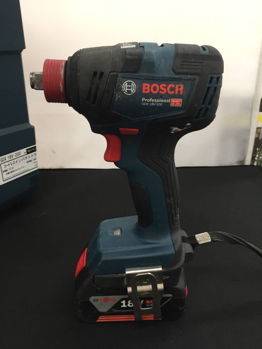 [ б/у товар ] Bosch 18V беспроводной ударный инструмент GDX18V-200 /ITX4HO5YF58Q