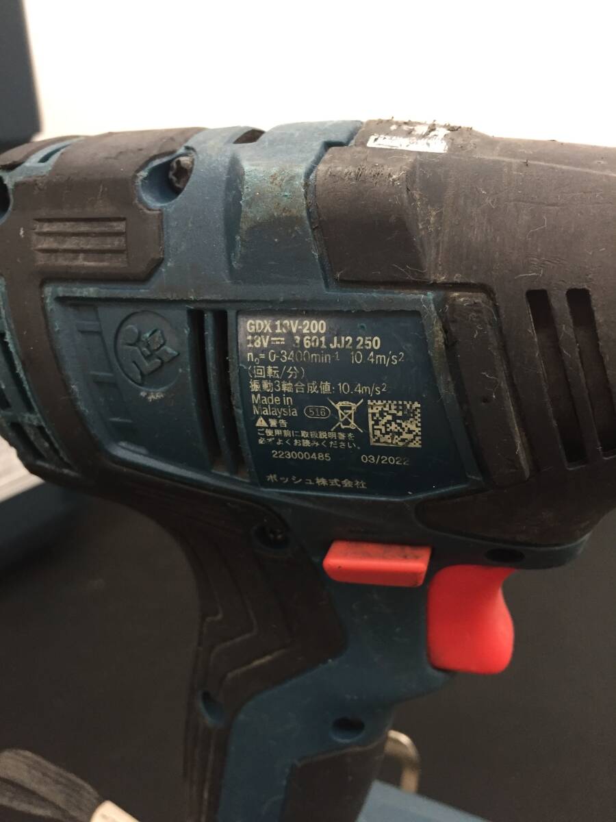 [ б/у товар ] Bosch 18V беспроводной ударный инструмент GDX18V-200 /ITX4HO5YF58Q
