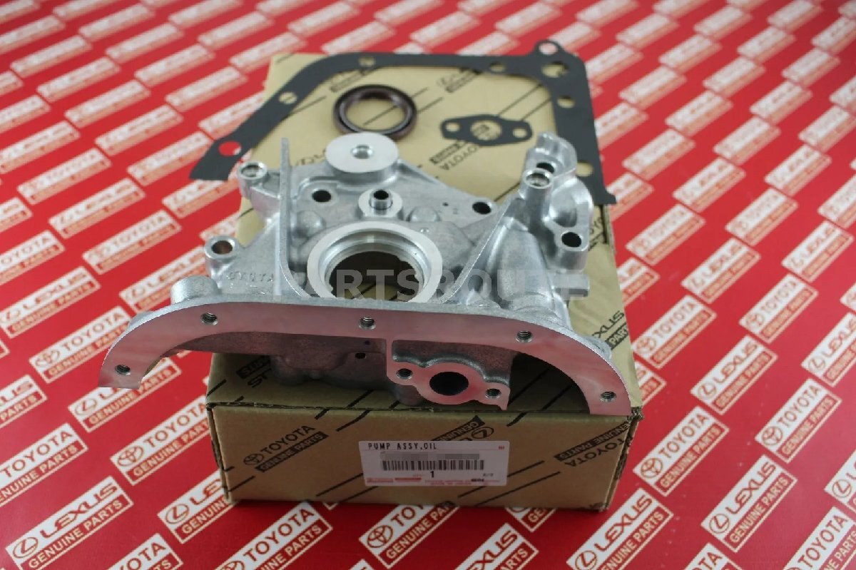 ★トヨタ純正新品★AE86 4AG 16バルブ用 オイルポンプ ASSY 交換 取付 ボルトセット エンジン オーバーホール