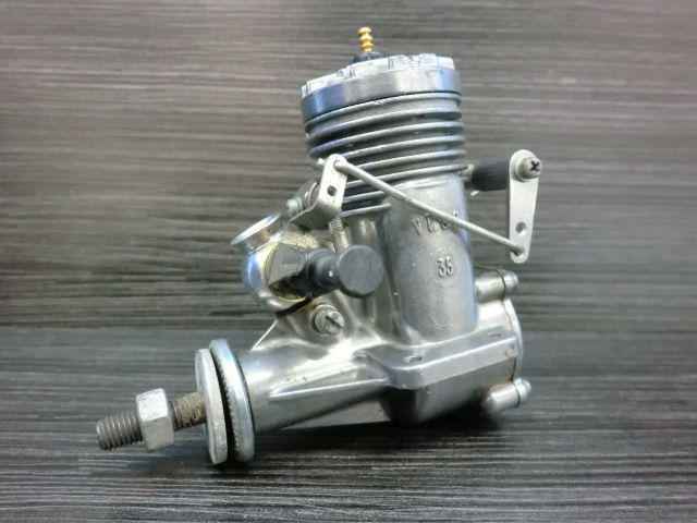 ★貴重 絶版エンジン VECO35 排気スロットル★