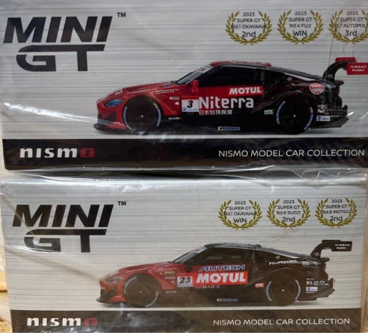 オートサロン2025限定 TSM MINIGT 1/64 Niterra MOTUL Z & MOTUL