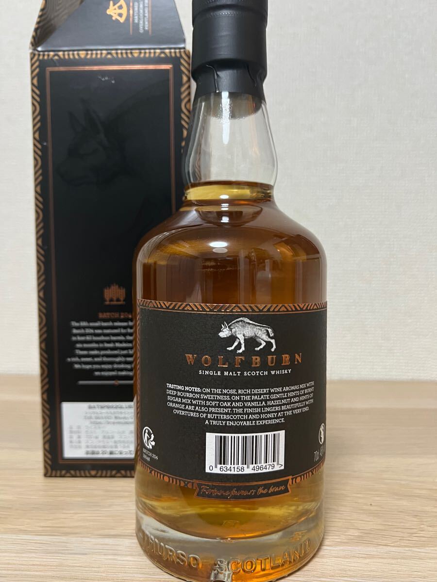 ウルフバーン　スモールバッチ　NO.204 楽天市場】【送料無料（一部地域を除く）】ウルフバーン