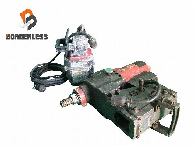 【送料無料☆彡コード補修】 Hakken ハッケン 100V コアドリル SPO-14A CL-593 自動送り装置 EHAC-70A ※コメント必読 101749