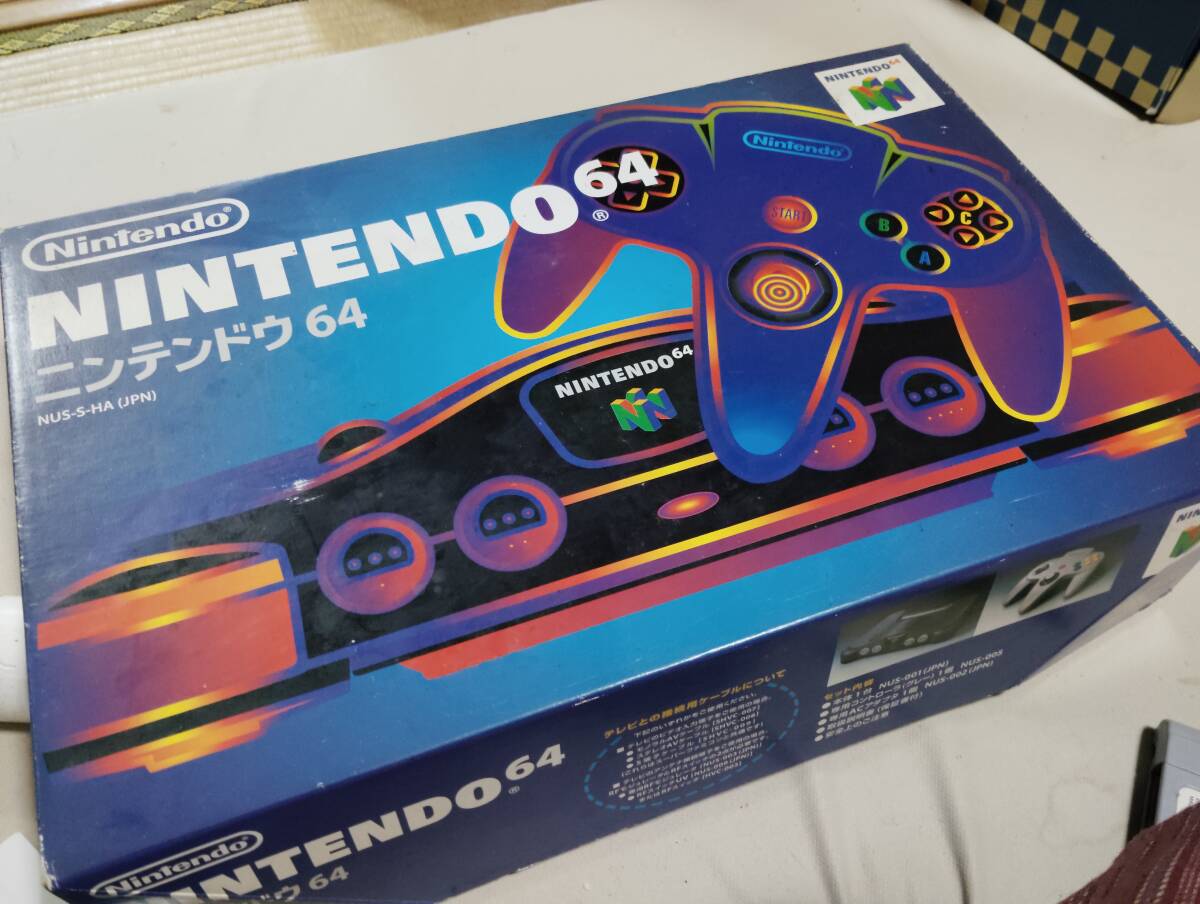 NINTENDO64本体+周辺機器+ソフト3本