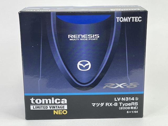 LV-N314b マツダ RX-8 TypeRS (紺) 2008年式 トミカリミテッドヴィンテージ NEO