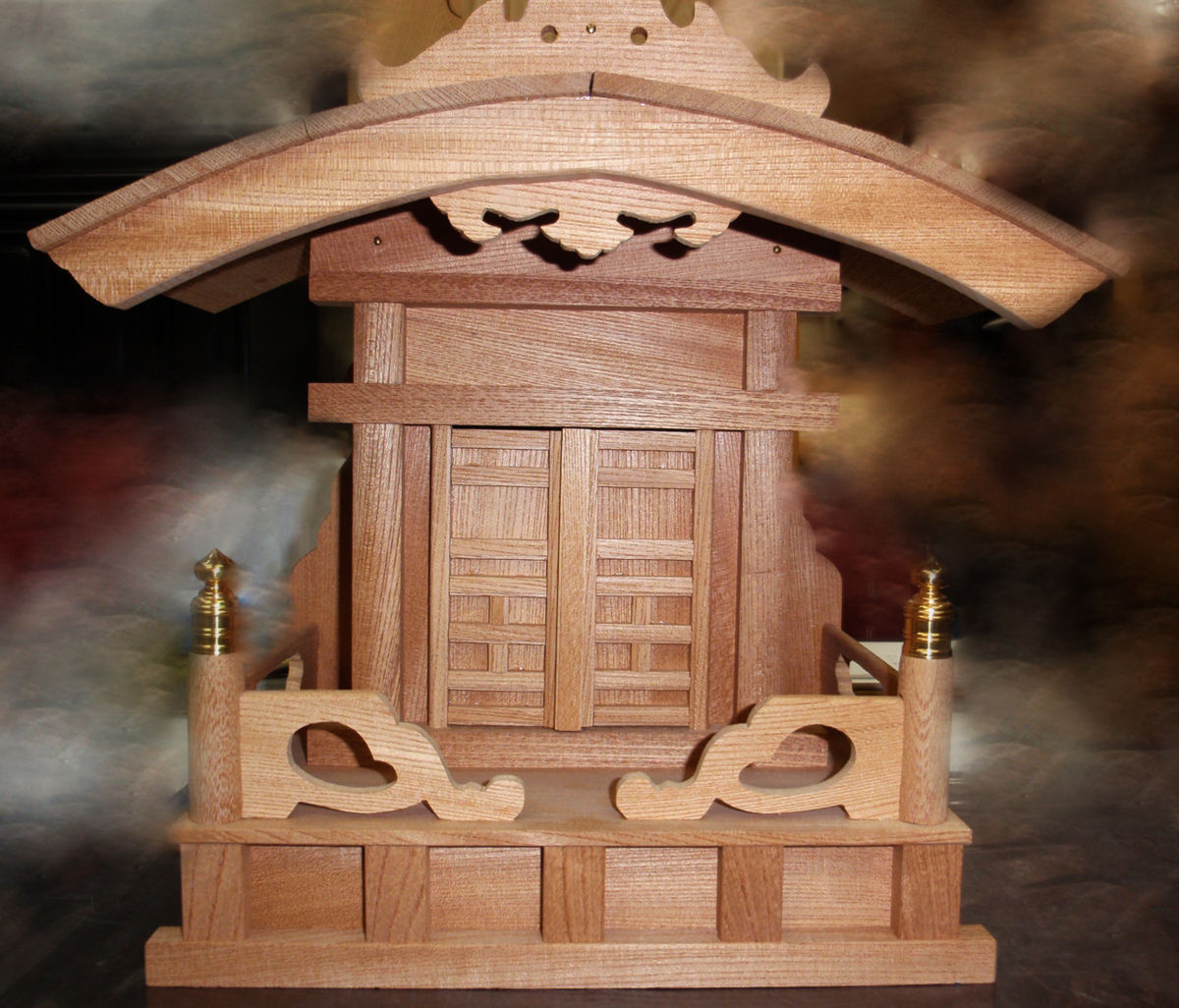 ◇25◇☆国産品 本欅材 けやき無垢仕様 えびす大黒宮 大サイズ 純東京製品 恵比寿大黒宮 新品未使用【信頼のヤフオク！実績２５年】